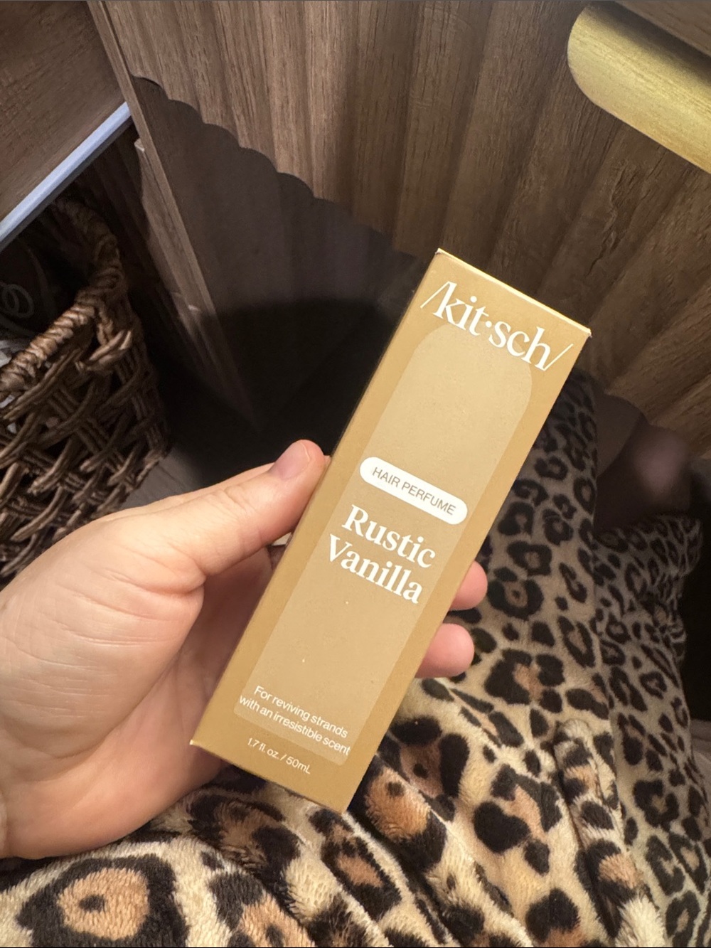 Kitsch Rustic Vanilla Hair Perfume new